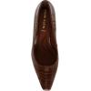 Anne Klein Womens Ruthie(Brown Croc)