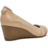 Anne Klein Women’s Timeout Wedge Heel Pump(Biscotti Nude)