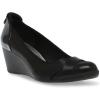 Anne Klein Women’s Timeout Wedge Heel Pump(Black)