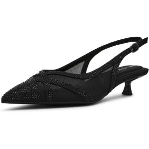 Anne Klein Women’s Jolene-c Pump(Blck Crystal)