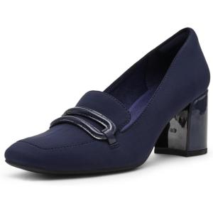 Anne Klein Womens Toni(Navy Stretch)