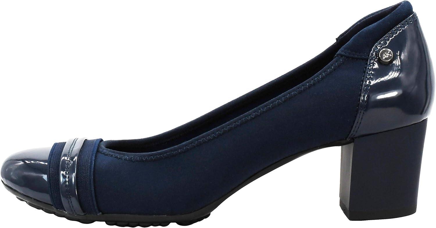 imageAnne Klein Sport Womens Guardian Leather Dress PumpNavy