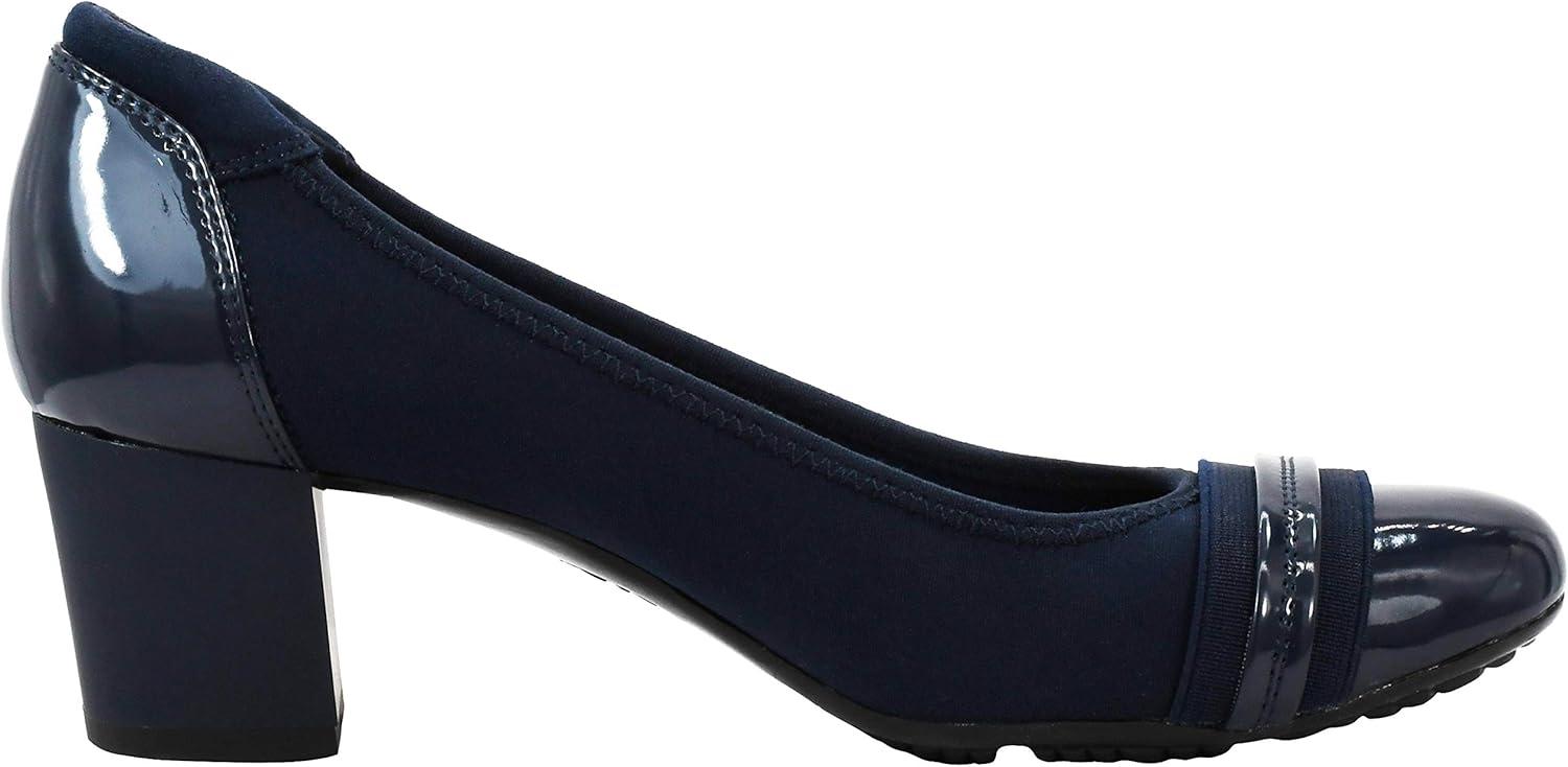 imageAnne Klein Sport Womens Guardian Leather Dress PumpNavy