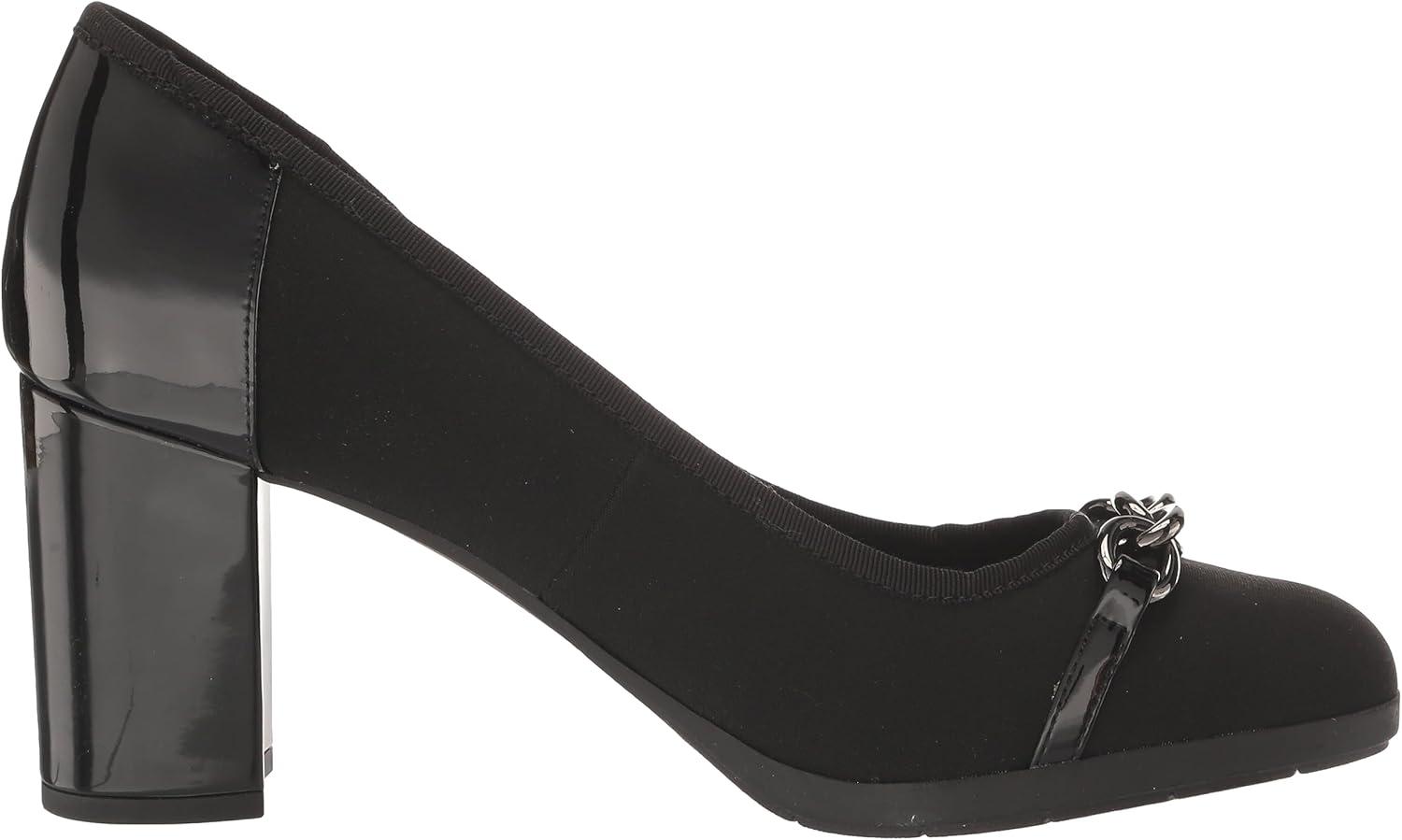 imageAnne Klein Womens CelinaBlack Stretch
