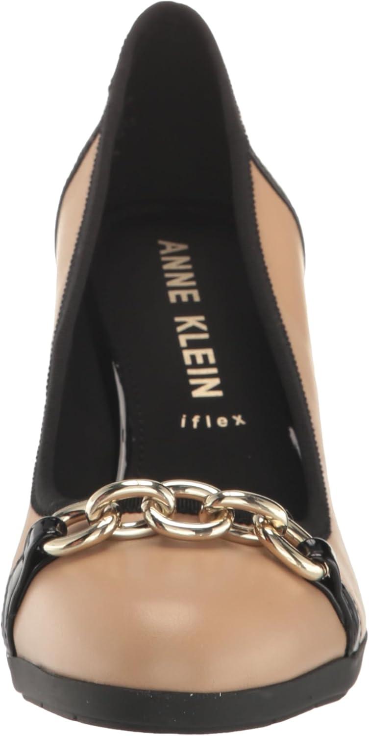 imageAnne Klein Womens CelinaNudeBlack