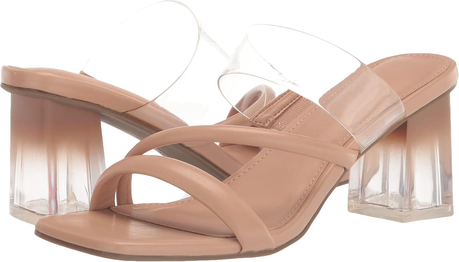 imageAnne Klein Womens Freda PumpNudeClear