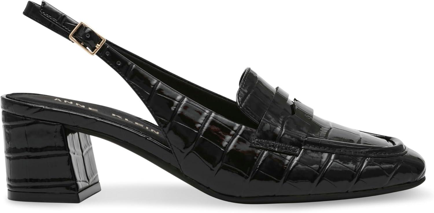 imageAnne Klein Womens MonaBlack Croc