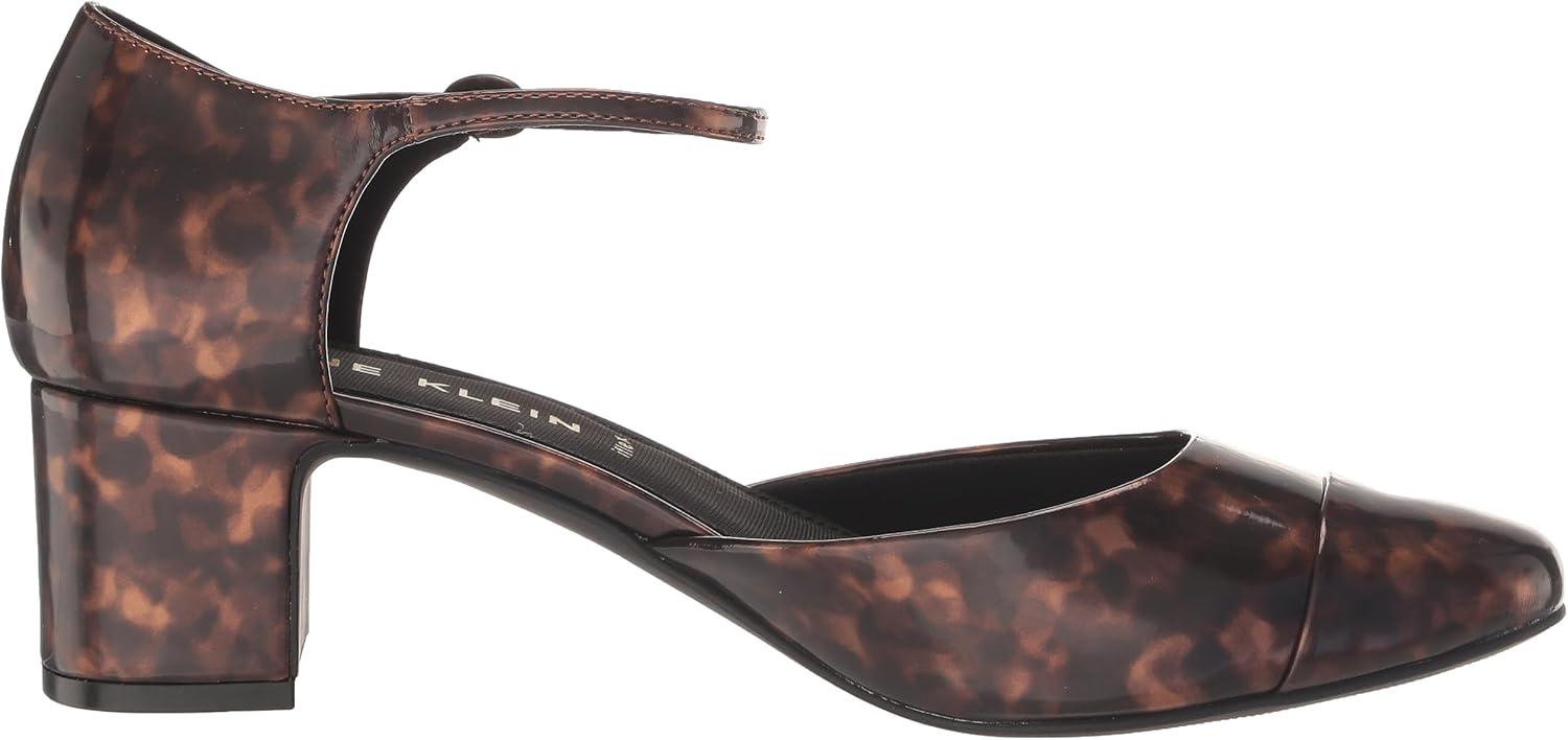 imageAnne Klein Womens PizettaTortoise Patent