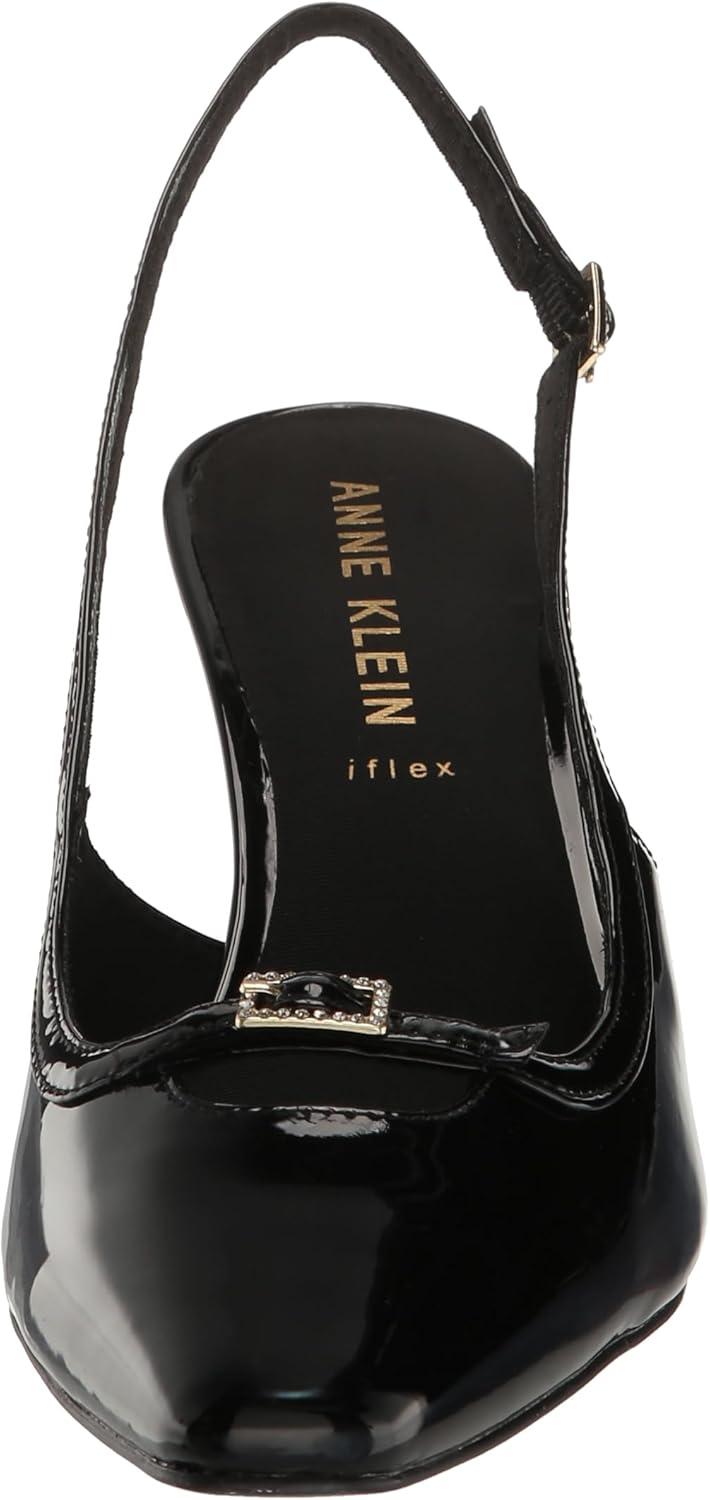 imageAnne Klein Womens Roxy PumpBlack Patent