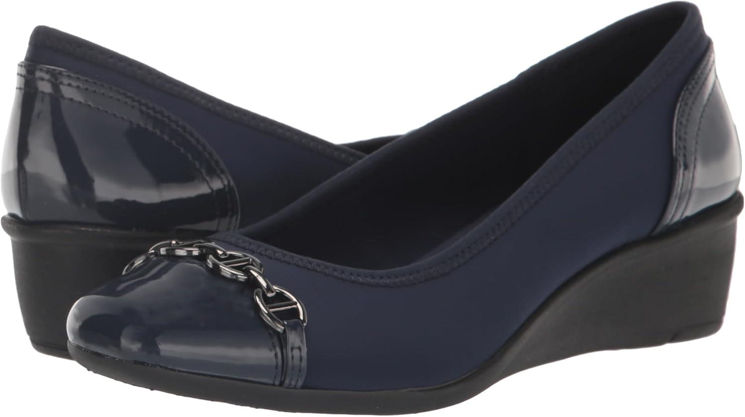 imageAnne Klein Womens Webster PumpNavy Multi