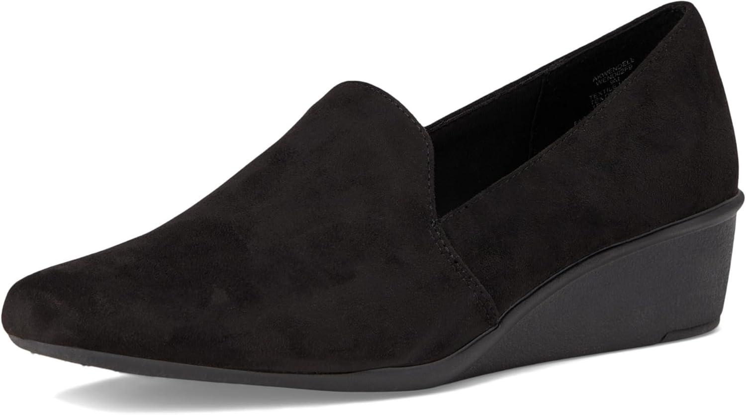 imageAnne Klein Womens WendellBlack Suede