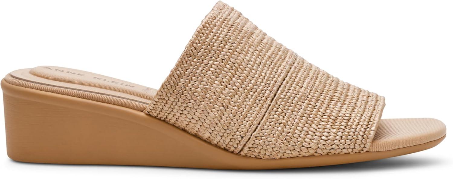 imageAnne Klein Womens Wishful PumpNatural Raffia