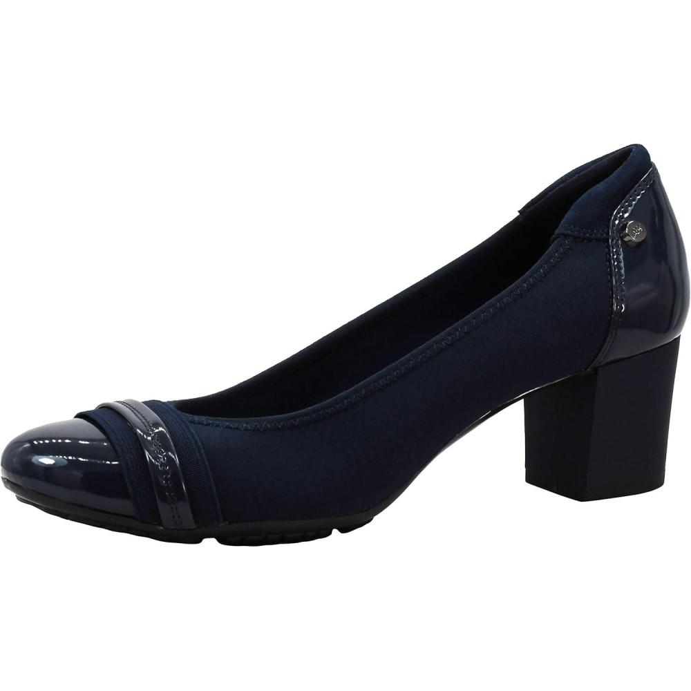 imageAnne Klein Sport Womens Guardian Leather Dress PumpNavy