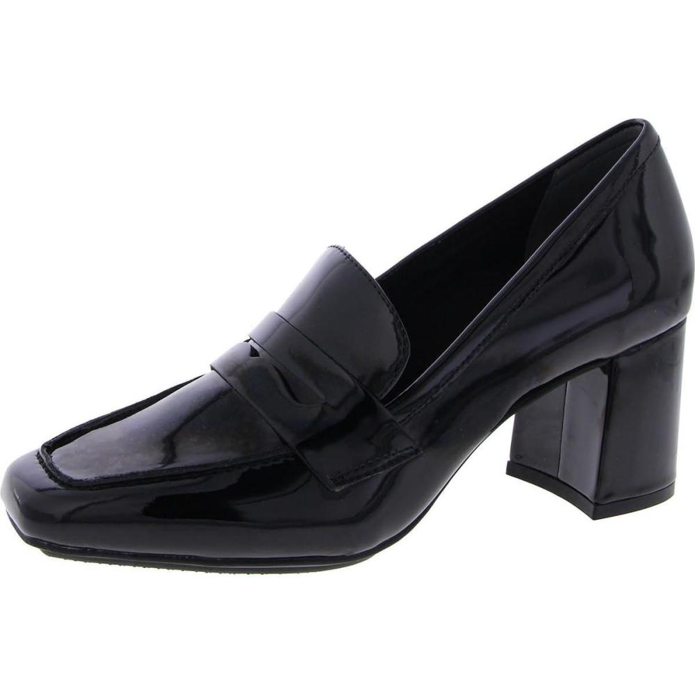 imageAnne Klein Womens LilianaBlack Patent