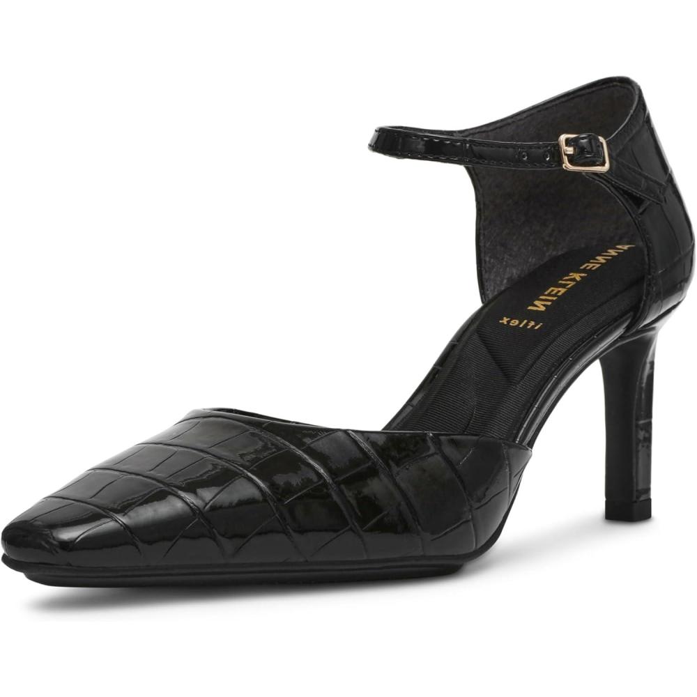 imageAnne Klein Womens RosalindBlack Croc