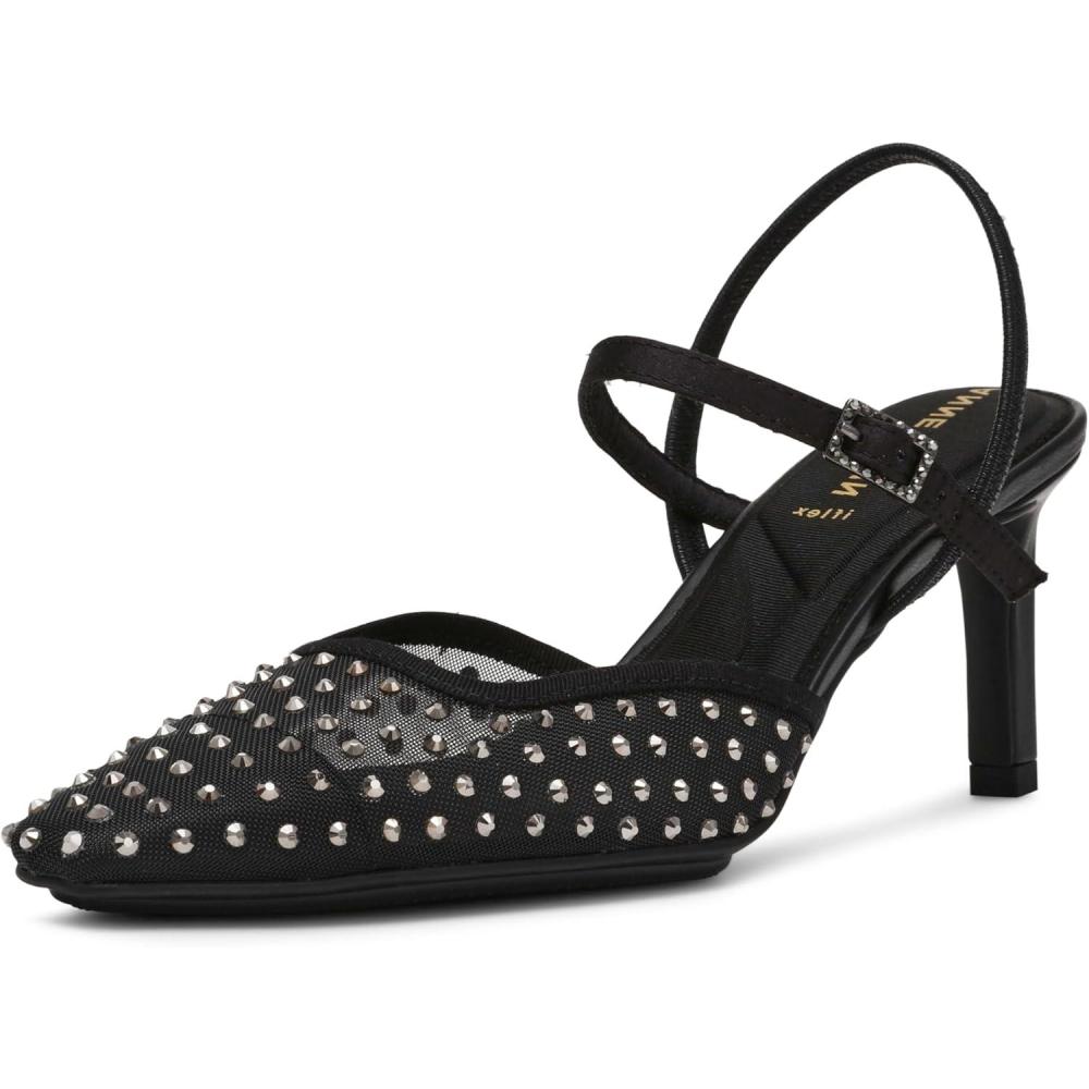 imageAnne Klein Womens Rosedalec PumpBlack Crystal