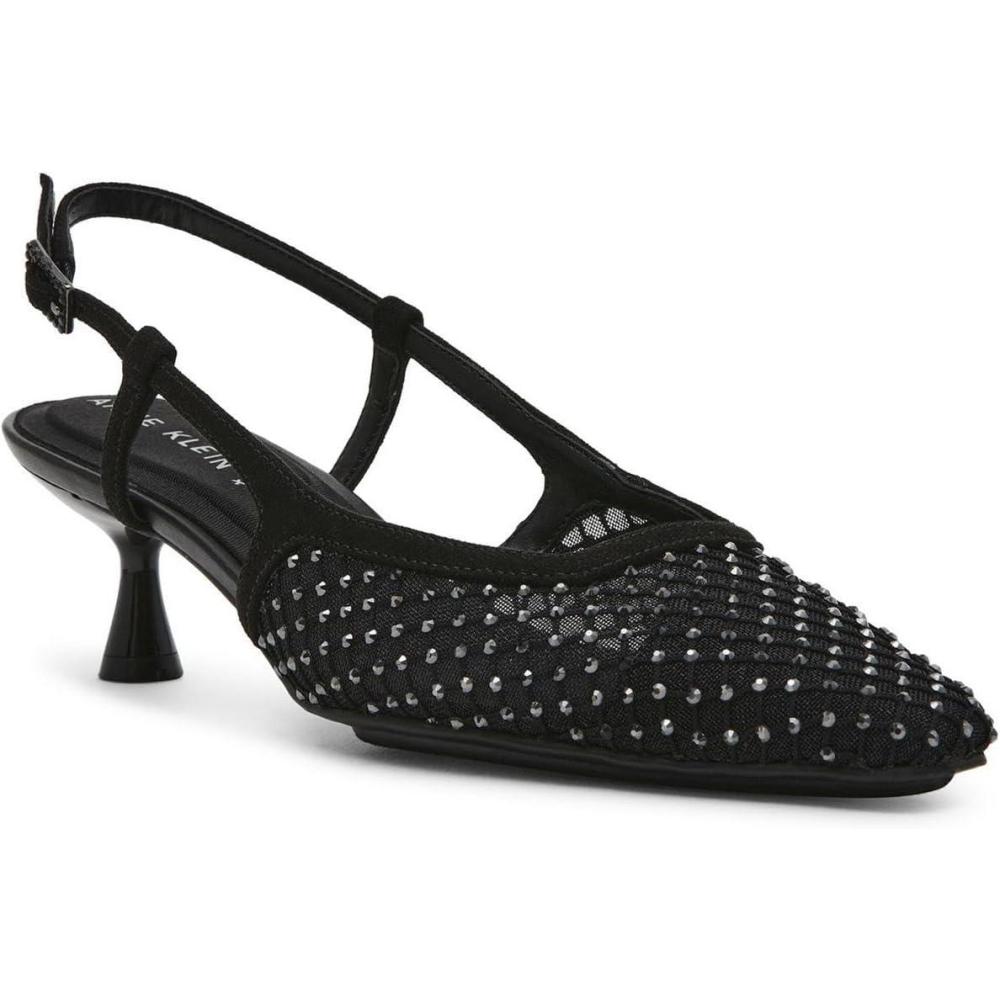 imageAnne Klein Womens ThiaBlack Crystals