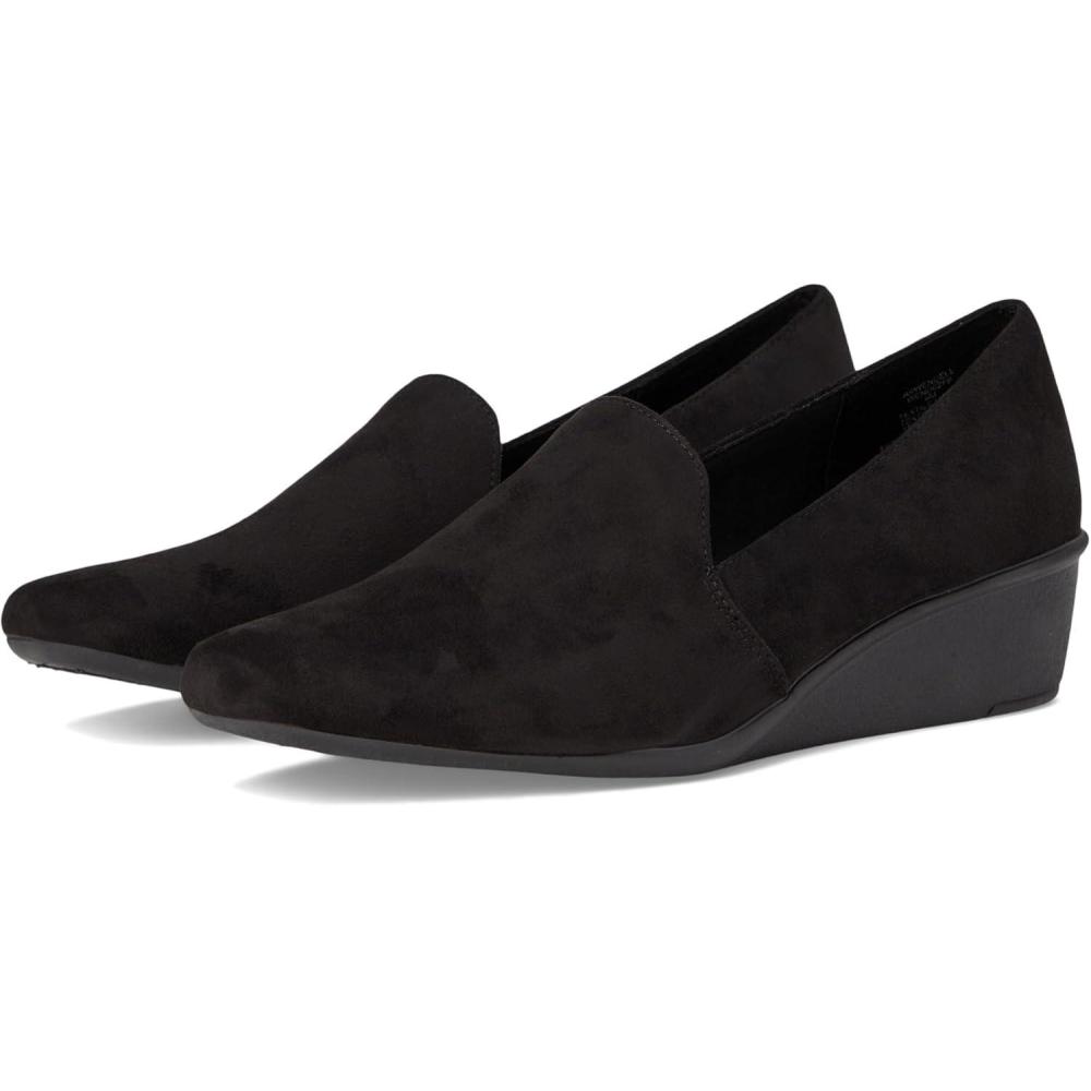 imageAnne Klein Womens WendellBlack Suede