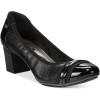 Anne Klein Sport Women’s Guardian Leather Dress Pump(Black)