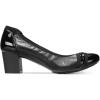 Anne Klein Sport Women’s Guardian Leather Dress Pump(Black)