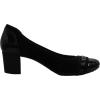 Anne Klein Sport Women’s Guardian Leather Dress Pump(Black Suede)