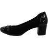 Anne Klein Sport Women’s Guardian Leather Dress Pump(Black Suede)