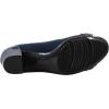 Anne Klein Sport Women’s Guardian Leather Dress Pump(Navy)
