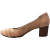 Anne Klein Sport Women’s Guardian Leather Dress Pump(Nude)