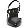 Anne Klein Womens Bliss(Black Patent)