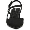 Anne Klein Womens Bliss(Black Stretch)