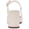 Anne Klein Women’s Brooklyn Pointed Toe Slingback Heels(Cream/White)