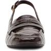 Anne Klein Womens Mona(Brown Croc)
