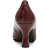 Anne Klein Womens Prima(Wine Croc)