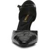 Anne Klein Womens Rosalind(Black Croc)