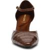 Anne Klein Womens Rosalind(Brown Croc)