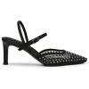 Anne Klein Women’s Rosedale-c Pump(Black Crystal)