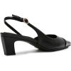 Anne Klein Womens Sadella(Black Smooth)
