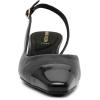 Anne Klein Womens Sadella(Black Smooth)
