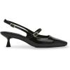 Anne Klein Womens Tyra(Black Patent)
