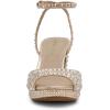 Anne Klein Women’s Vanna-c Platform(Platinum)
