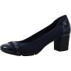 Anne Klein Sport Women’s Guardian Leather Dress Pump(Navy)