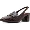 Anne Klein Womens Mona(Brown Croc)