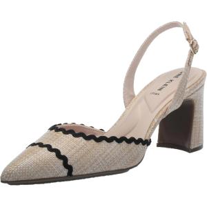 Anne Klein Women’s Bonnie Pump(Natural/Black)