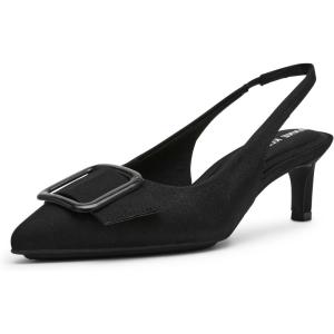 Anne Klein Women’s Ilanna Pump(Blk Stretch)