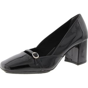 Anne Klein Womens Lexington(Black Patent)