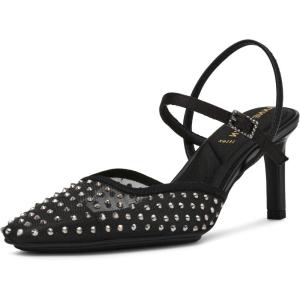 Anne Klein Women’s Rosedale-c Pump(Black Crystal)