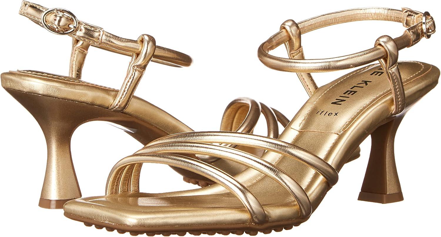 imageAnne Klein Womens Jelyssa HeeledSandalsGold