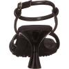Anne Klein Women’s Jelyssa Heeled-Sandals(Black)