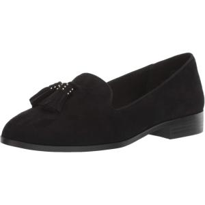 Anne Klein Women’s Duval Loafer Flat(Black)