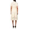 Anne Klein Women’s Shirt Tea Dress(Light Dune)